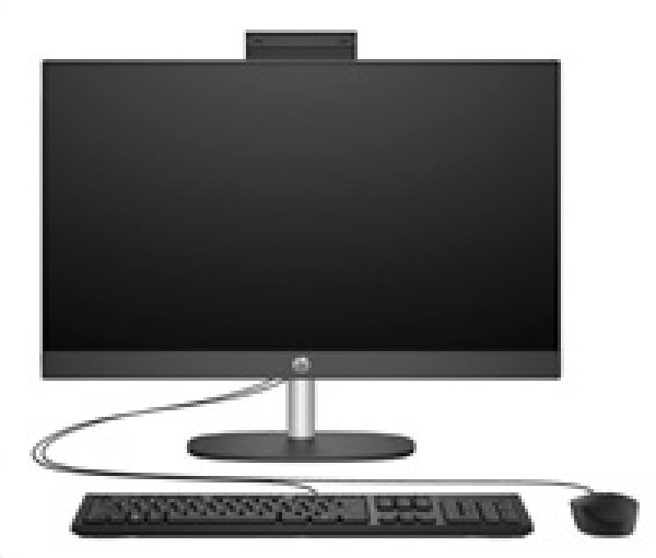 HP AiO ProOne 240G10 23.8 IPS NT i3-N300,8GB, 256GB M.2 NVMe, WiFi 6 + BT, usb kláv. a myš, Win11Pro