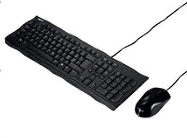 ASUS U2000 KEYBOARD+ MOUSE/BK/CZ