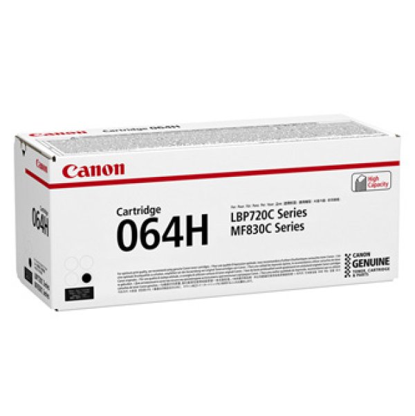 Toner CANON CRG 064HBK, 4938C001 černý (13 400 stran)