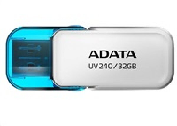 FlashDisk 32GB A-Data UV240 (AUV240-32G-RWH) USB white