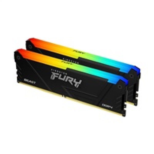 16GB DDR4-3200MHz CL16 FURY Beast RGB, 2x8GB