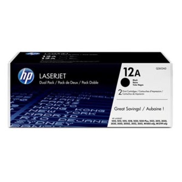 Toner HP Q2612A černý (2 000 stran) kontraktový