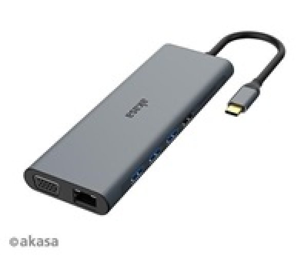 AKASA - USB Type-C 14-In-1 dokovací stanice 60W