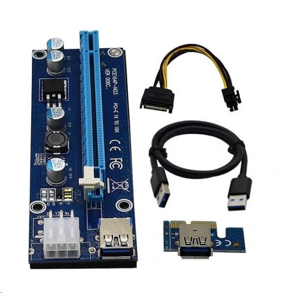 Kabel C-TECH PCI-Express riser RC-PCIEX-01C