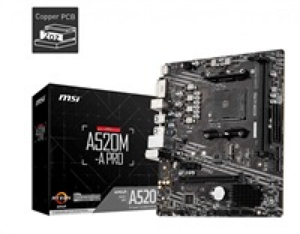 MSI A520M-A PRO/AM4/mATX