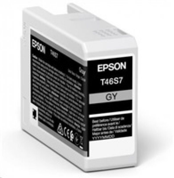 Náplň EPSON C13T46S700 šedá (25 ml)