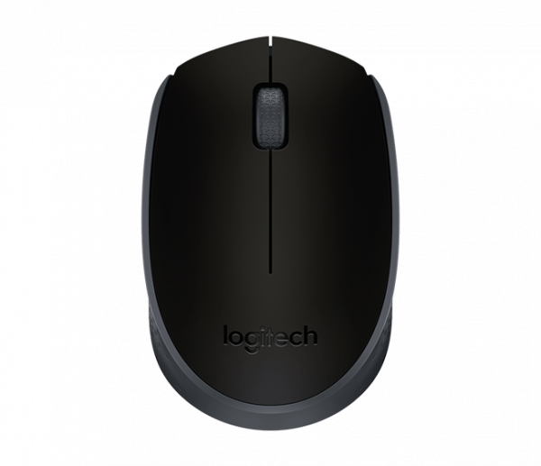 Logitech M171/Kancelářská/Optická/Bezdrátová USB/Černá