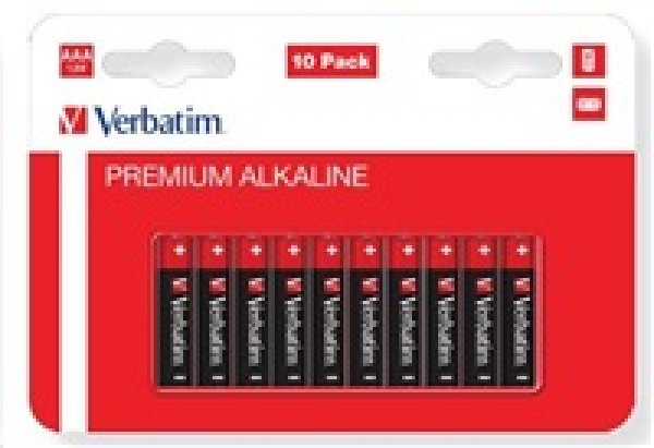 VERBATIM  Alkalická Baterie AAA 10 Pack / LR3