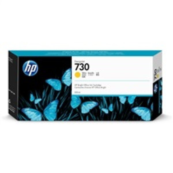 Náplň HP 730, P2V70A žlutá (300 ml)