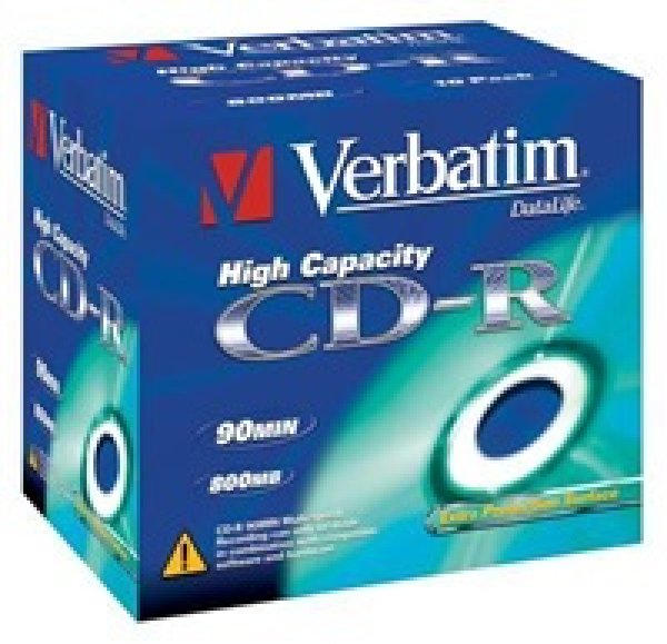 VERBATIM CD-R 800MB, 40 Extra Prot. Jewel, 10ks