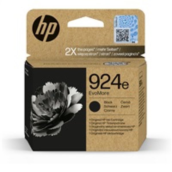 HP 924e EvoMore Black Original Ink Cartridge