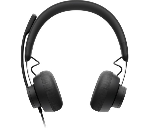 Logitech sluchátka s mikrofonem Zone Wired Teams Headset Graphite - EMEA