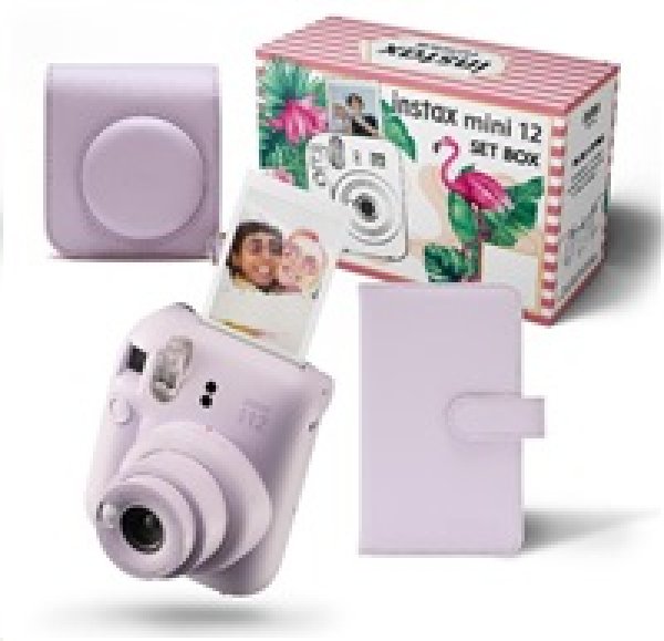 Fujifilm MINI 12 Big bundle fialový