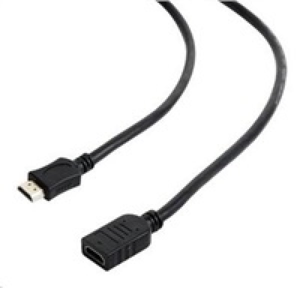 GEMBIRD Kabel prodlužovací HDMI - HDMI 1,8m (zlacené konektory, stíněný)