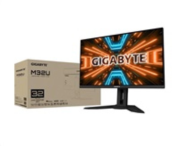 GIGABYTE LCD - 31.5" Gaming monitor M32U UHD, 3840 x 2160, 144Hz, 1000:1, 350cd/m2, 1ms, 2xHDMI 2.1, 1xDP, SS IPS