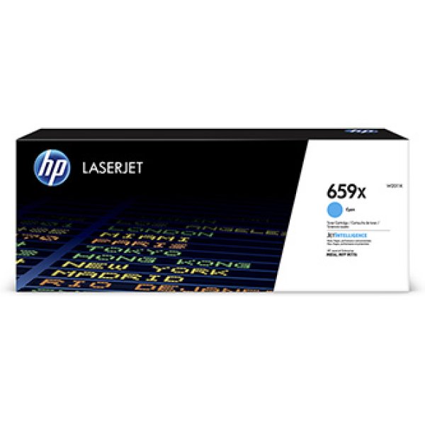 Toner HP W2011X, HP 659X azurový (29 000 stran)