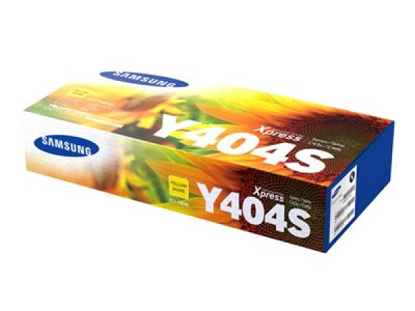 Toner SAMSUNG CLT-Y404S, ELS žlutý (1 000 stran)