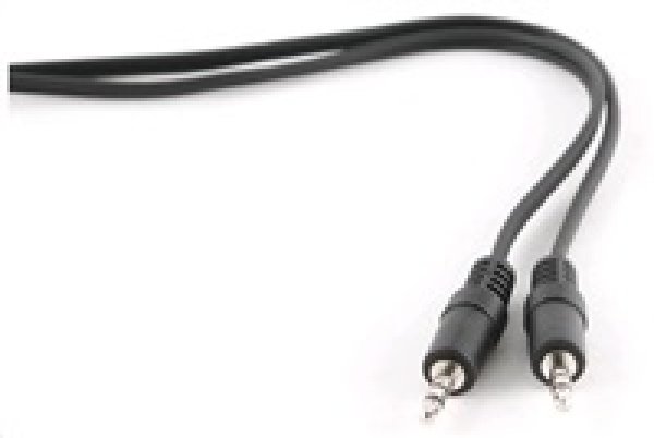 Kabel přípojný jack 3,5mm M/M, 1,2m, audio