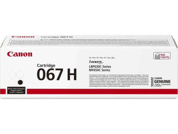 Toner CANON 067HBK, 5106C002 černý (3 130 stran)