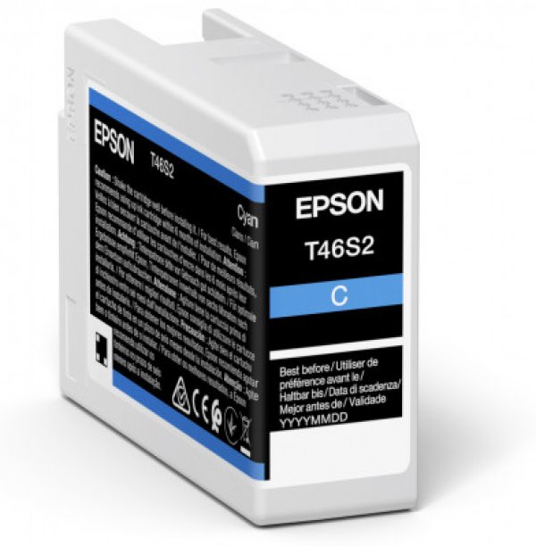 Náplň EPSON C13T46S200 azurová (25 ml)