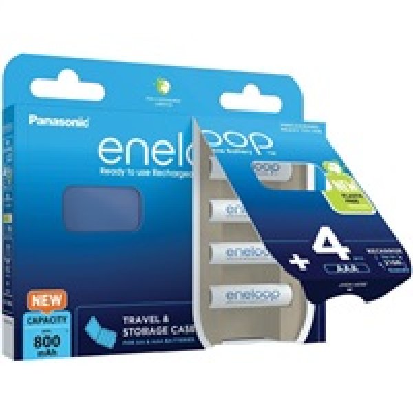 PANASONIC HR03 AAA 4MCCE/4BE ENELOOP CASE N, 800 mAh (Blistr 4ks)