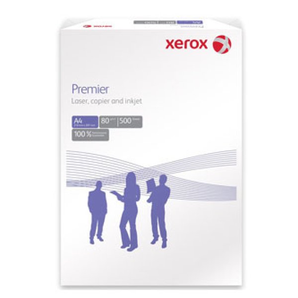 Papír Xerox, papír Premier, bílá, A4, 80 mic., 500ks, pro laserové tiskárny, 003R98760