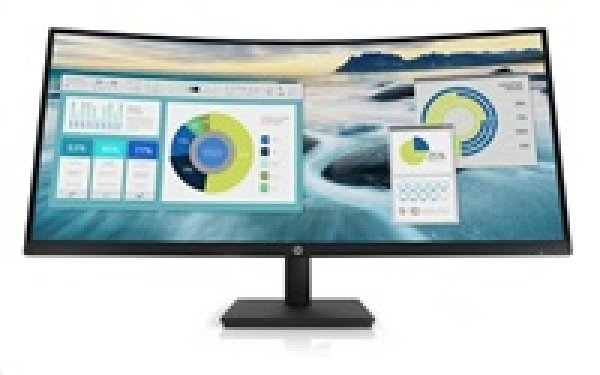 HP LCD P34hc G4 WQHD 34" VA monitor 34palců prohnutý matný, 3440x1440, 5ms, VA, 250cd, repro (1x HDMI, 1x DPort, USB-C)