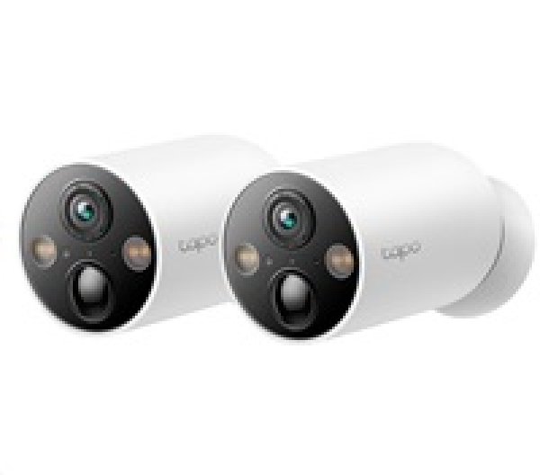 TP-Link Tapo C425 set 2x venkovní kamera C425 (4MP, 2K QHD, 1440p, IR 15m, WiFi, micro SD card, IP66)