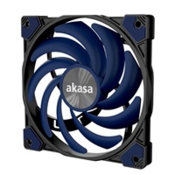 přídavný ventilátor Akasa 12 cm Alucia XS12 modrý