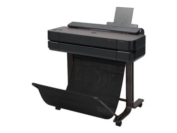 HP DesignJet T650 - 24" tisk na velký formát - barva - tryskový - Role (61 cm) - 2400 x 1200 dpi - až 0.43 min/str. (mono) / až 0.43 min/str. (barevný) - kapacita: 1 role - Gigabit LAN, USB 2.0, Wi-Fi(n) - řezačka