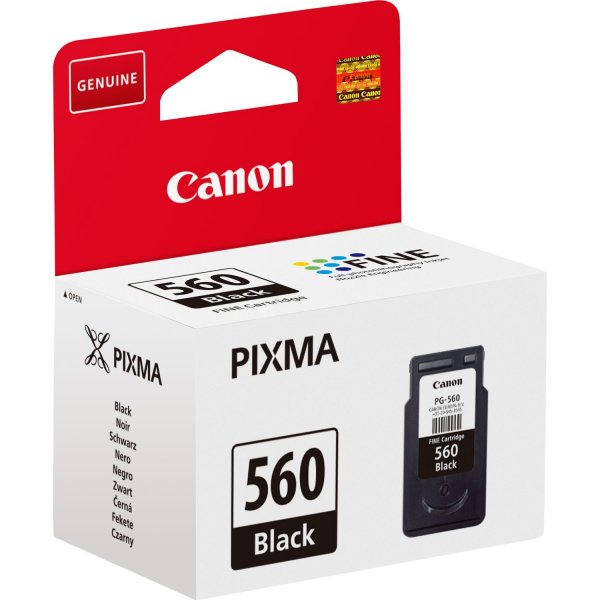 Náplň CANON PG-560, 3713C001 černá (180 stran)