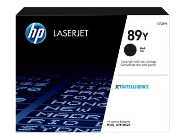 Toner HP CF289Y, HP 89Y černý (20 000 stran)