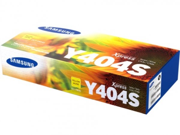 Toner SAMSUNG CLT-Y404S, ELS žlutý (1 000 stran)