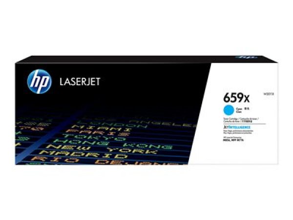 Toner HP W2011X, HP 659X azurový (29 000 stran)