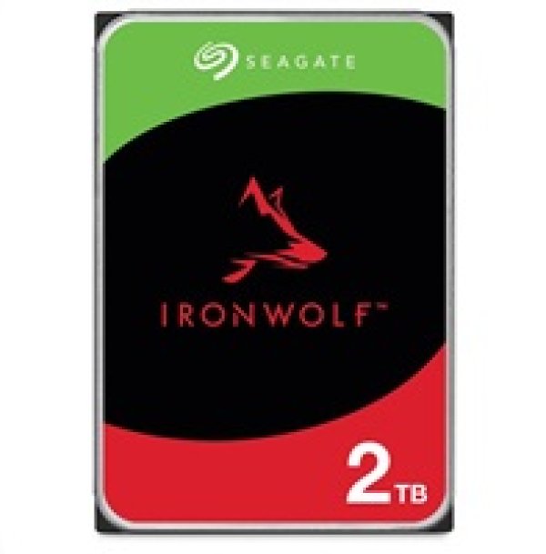 SEAGATE HDD 2TB IRONWOLF (NAS), 3.5", SATAIII, 5400 RPM, Cache 256MB