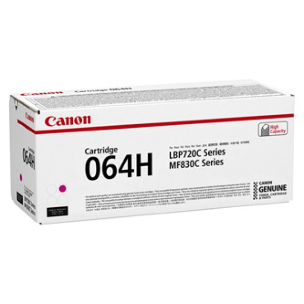 Toner CANON CRG 064HM, 4934C001 purpurový (10 500 stran)