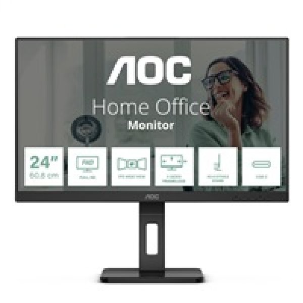 AOC/24P3CV/23,8''/IPS/FHD/75Hz/4ms/Black/3R