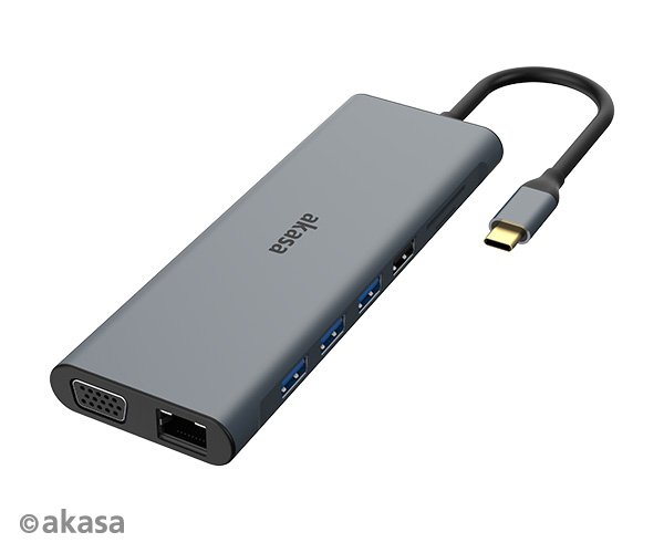 AKASA - USB Type-C 14-In-1 dokovací stanice 60W