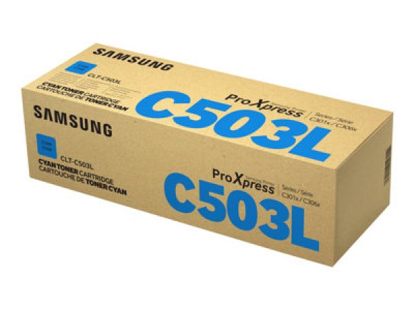 Toner SAMSUNG CLT-C503L azurový (5 000 stran)