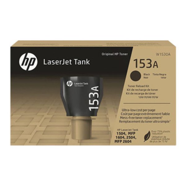 Toner HP W1530A, HP 153A černý (2 500 stran)