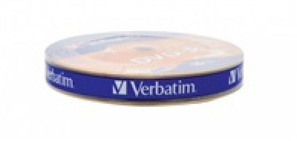 VERBATIM DVD-R 4,7 GB 16x 10-spindl RETAIL