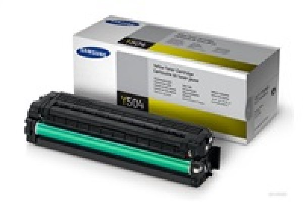 Toner SAMSUNG CLT-Y504S žlutý (1 800 stran)