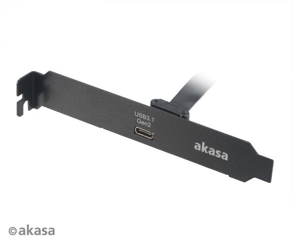 AKASA - USB 3.1 gen 2 Typ C PCI záslepka