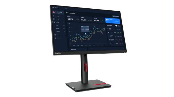 Lenovo ThinkVision/T23i-30/23''/IPS/FHD/60Hz/6ms/Blck-Red/3R