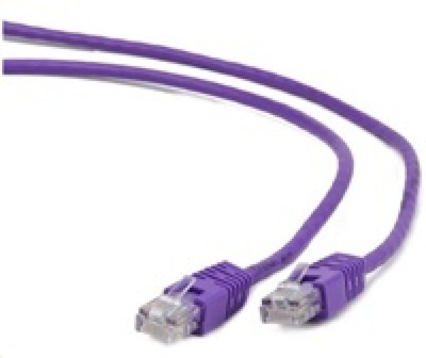 GEMBIRD kabel patchcord Cat5e UTP 1m, fialový