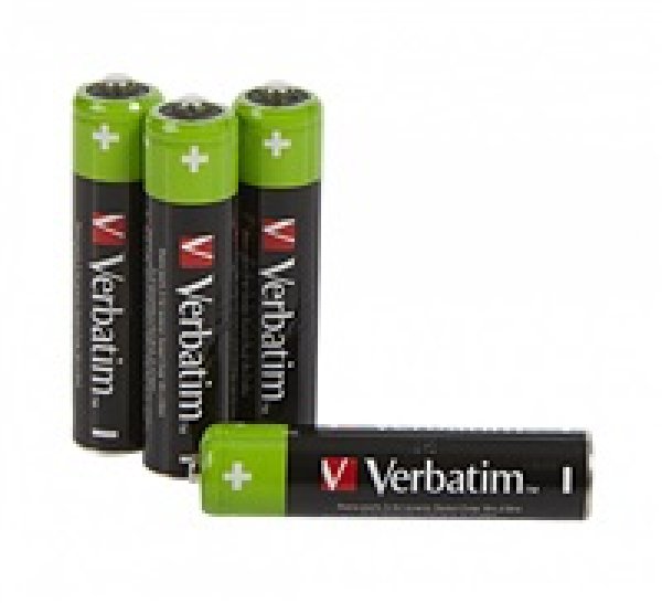 VERBATIM Nabíjecí baterie AAA Premium 4-Pack  2600 mAh HR03