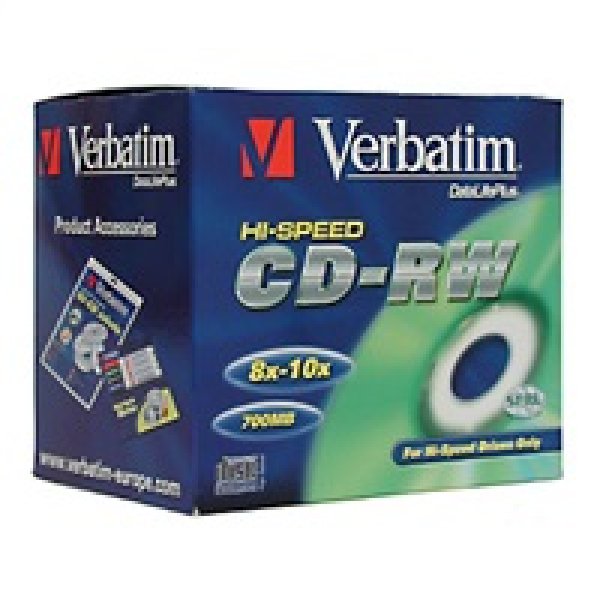 Disk CD-RW Verbatim 700MB