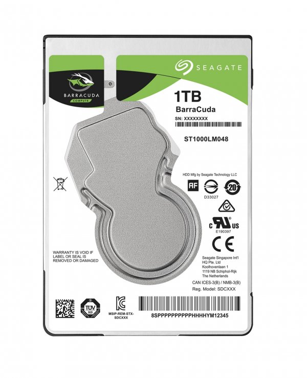 Seagate BarraCuda/1TB/HDD/2.5''/SATA/5400 RPM/2R