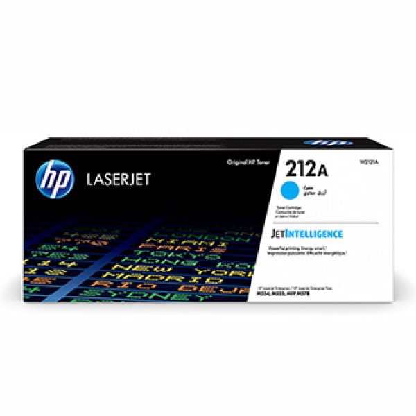 Toner HP W2121A, HP 212A azurový (4 500 stran)