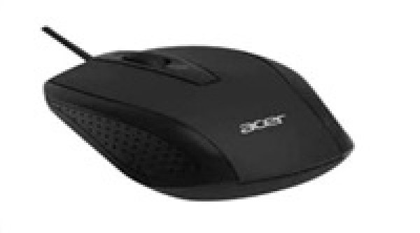 Acer wired USB optical mouse black bulk pack